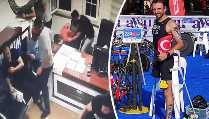 Paralimpik sporcu Abdülkadir Özoğula site yönetimi toplantısında silahlı saldırı