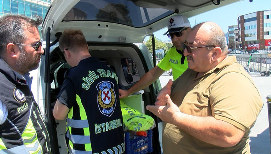Kemer takmayan minibüs şoföründen ilginç savunma: Göbeğim var, takamıyorum