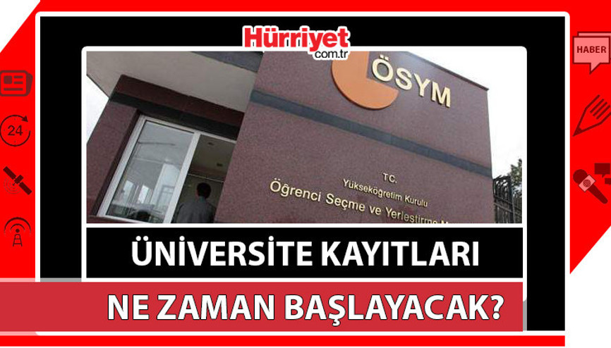 ÖSYM 2023 üniversite kayıt ve açılış tarihlerini duyurdu Üniversite kayıtları 2023 ne zaman başlayacak