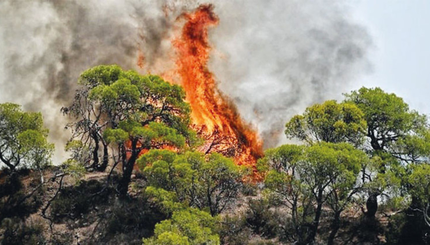 Binlerce kişi tahliye edildi... Rodos’ta yangın durdurulamıyor