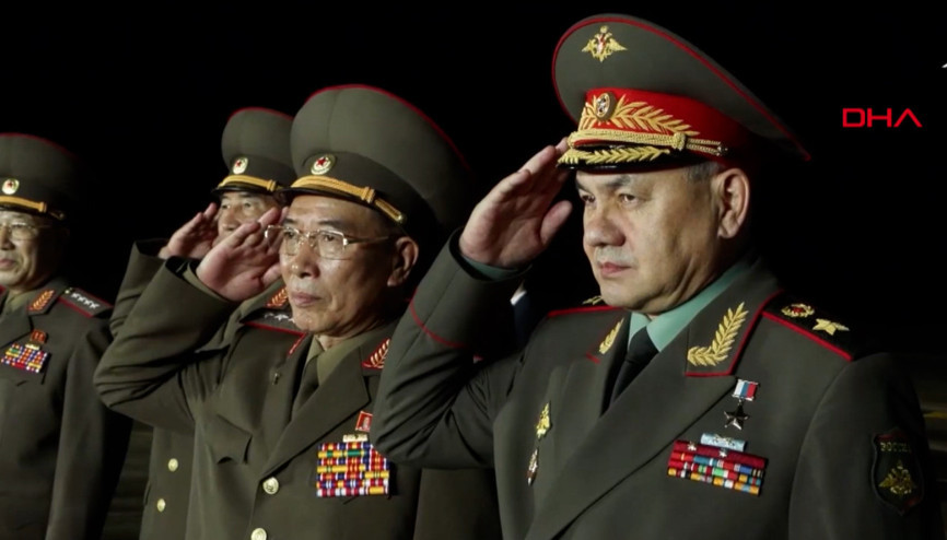 Rusya Savunma Bakanı Şoygu, Kuzey Korede