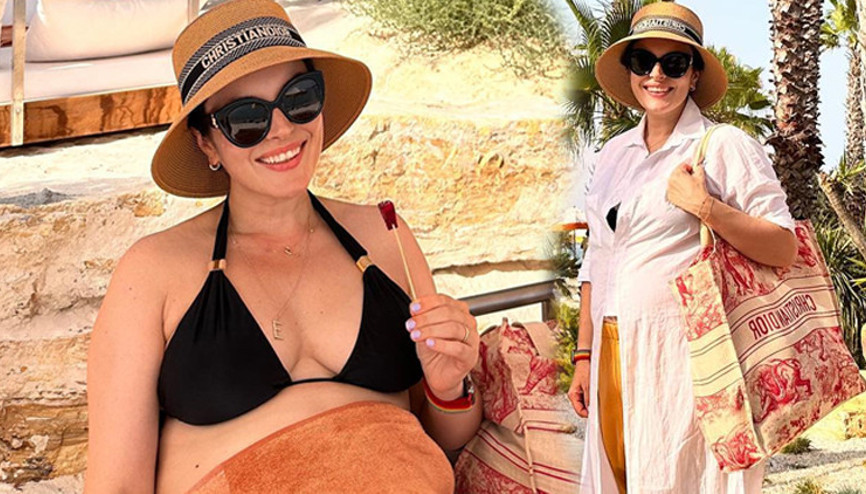 Ezgi Moladan hamile pozu Bebek göründü...