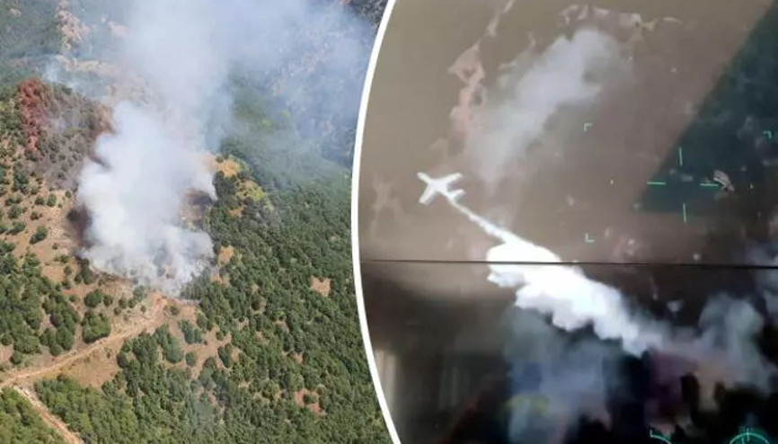 Manisada ve Balıkesirde orman yangını: Havadan ve karadan müdahale ediliyor