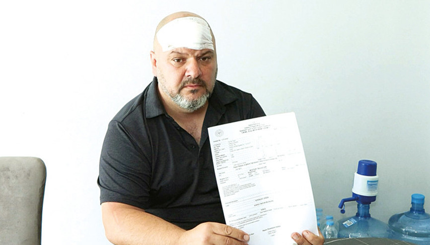 Zorba ev sahibi 100 bin lira kira talebini reddetti saldırıya uğradı