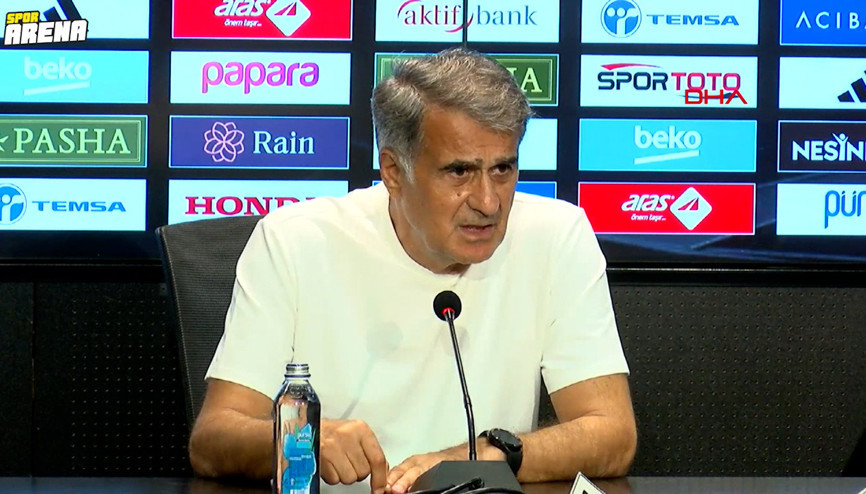 Beşiktaş teknik direktörü Şenol Güneşten transfer açıklaması Ante Rebic, mavi kartlı oyuncu, yerli isimler...