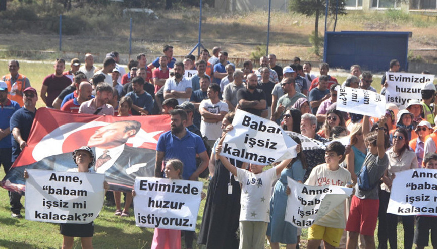 Yeniköy Kemerköy Termik Santral çalışanları: Kaderimizle ilgili başkalarının karar vermesine müsaade etmeyeceğiz