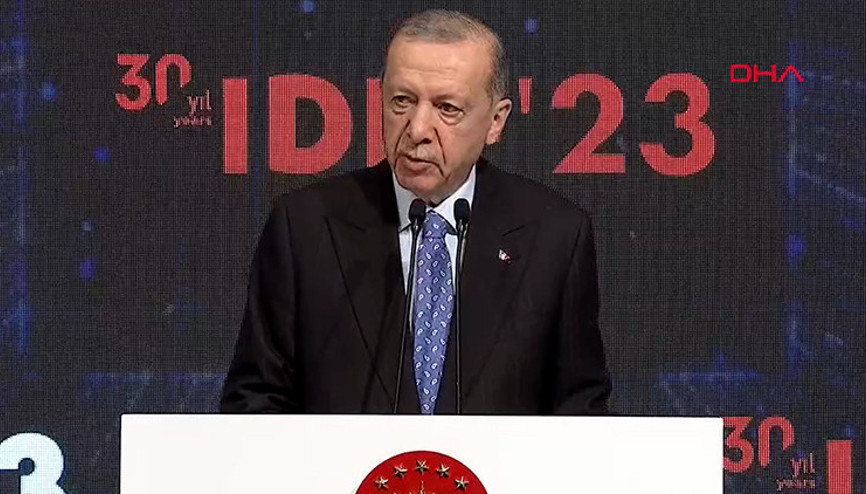 Cumhurbaşkanı Erdoğan: İDEF sektöre damga vurdu Cumhurbaşkanı Erdoğan: İDEF sektöre damga vurdu