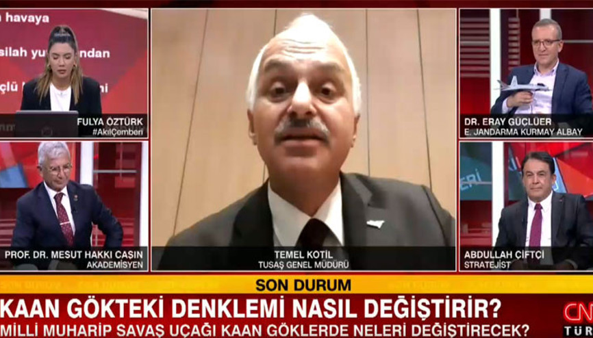 Son dakika haberi: KAAN ne zaman göklerde olacak Temel Kotil CNN Türkte açıkladı