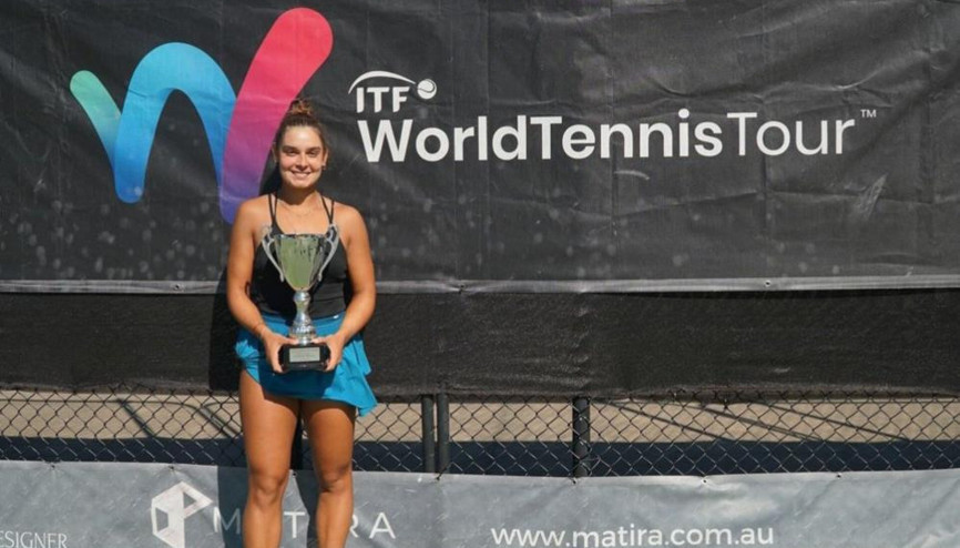 Milli tenisçi Melisa Ercan, Avustralya’da şampiyon