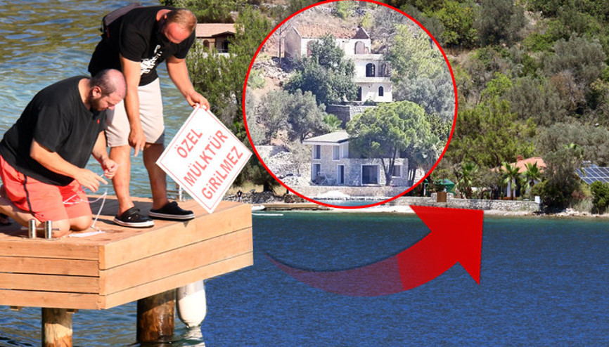 Şahan Gökbakar’ın villası koya değer kattı