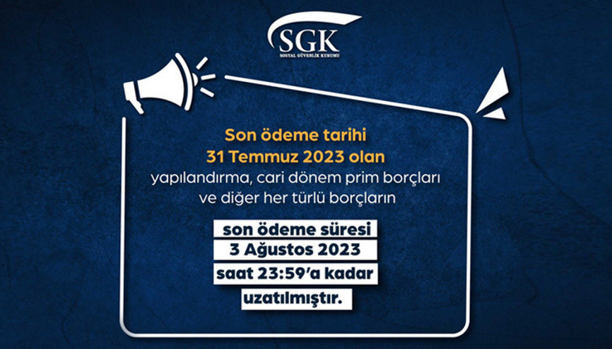 Vergi borcu yapılandırma son tarih Ağustos 2023 || SGK borç yapılandırma ödemeleri uzatıldı mı, ne zaman bitecek İşte borç yapılandırma son ödeme tarihi...