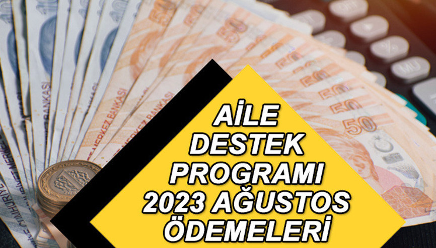 AĞUSTOS AYI AİLE DESTEK ÖDEMESİ yattı mı, ne zaman yatacak  Aile Destek Programı uzatıldı mı İşte e-Devlet aile destek parası sorgulama ekranı
