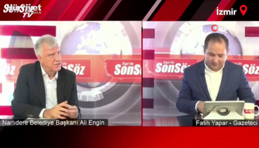 Narlıdere Belediye Başkanı Ali Engin canlı yayında fenalaştı