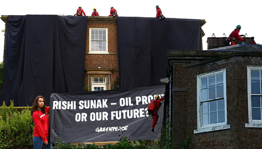 Başbakanın evinin çatısına tırmanıp milyon dolarlık malikaneyi kararttılar Herkes şaşkın: Neden kimse durdurmadı