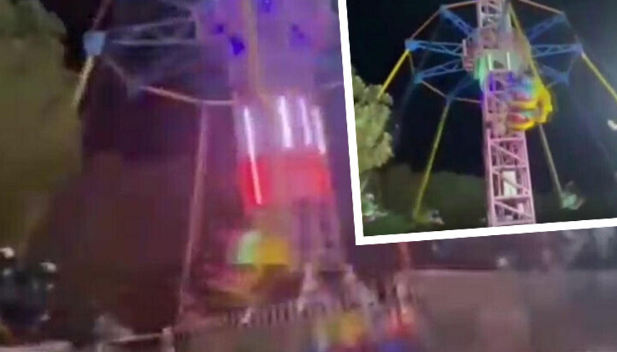 İzmirde lunaparktaki kazanın görüntüleri ortaya çıktı
