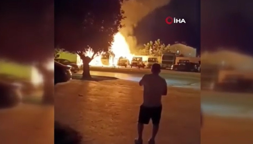 Son dakika... Veliefendi Hipodromunda yangın TJKdan açıklama geldi