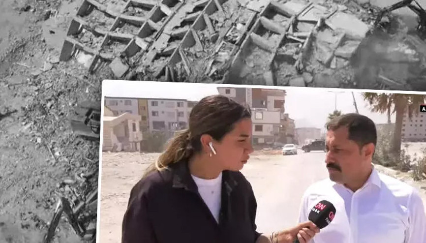 Hatay Valisi Mustafa Masatlı, Fulya Öztürke konuştu: Enkazın yüzde 49unu kaldırdık Hatay Valisi Mustafa Masatlı, Fulya Öztürke konuştu: Enkazın yüzde 49unu kaldırdık