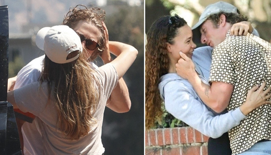 Ünlü aktör eşinden ayrılır ayrılmaz model sevgilisiyle sokaklarda sarmaş dolaş