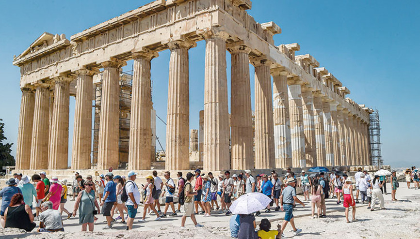 Akropolis’e turist sınırı