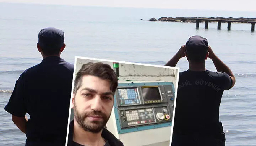 Samsunda yasaklı bölgede denize giren genç akıntıya kapıldı
