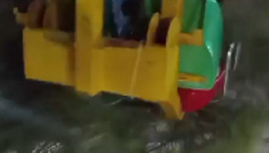 İzmirdeki lunapark kazasının görüntüsü ortaya çıktı