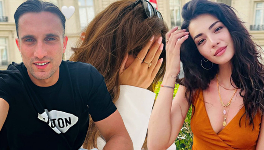 Sürpriz ikili... Aşkını böyle ilan etti