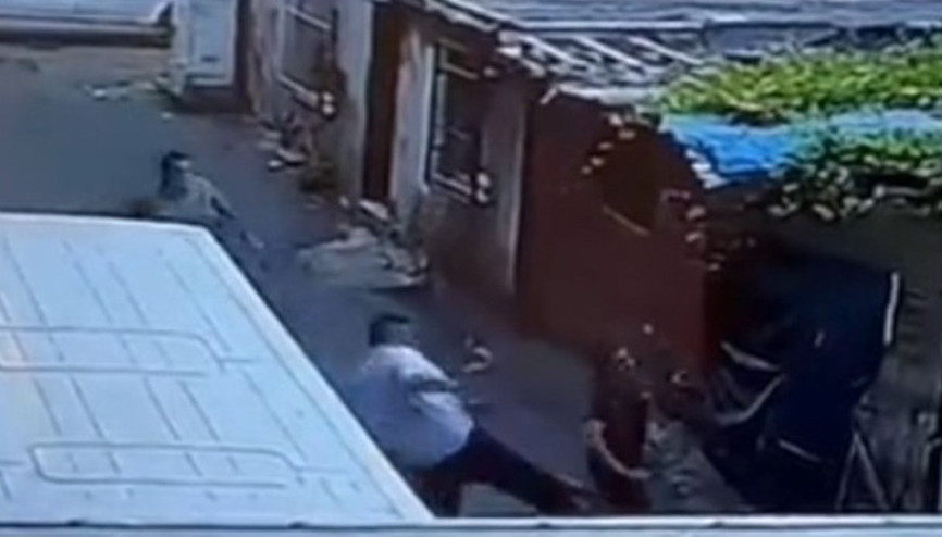 Bekçilerden kaçan göçmeni çelme atarak yakalattı Bekçilerden kaçan göçmeni çelme atarak yakalattı