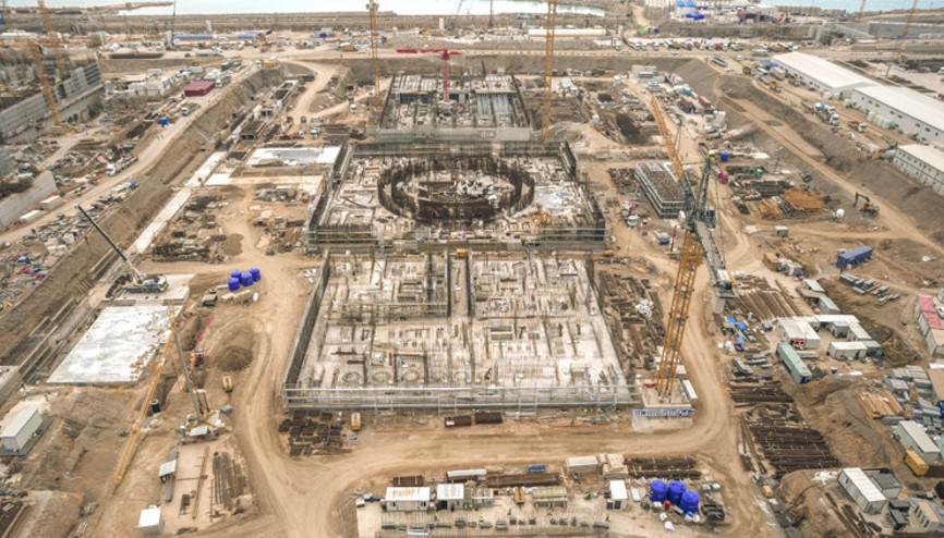 Akkuyu NGSde 4üncü reaktörün temel betonu atıldı