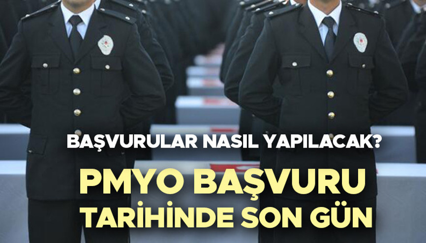PMYO BAŞVURU TARİHİ SON GÜN 2023: PMYO Polislik başvuruları nasıl yapılır, sınav ücreti ne kadar PMYO başvurusu ne zaman bitecek