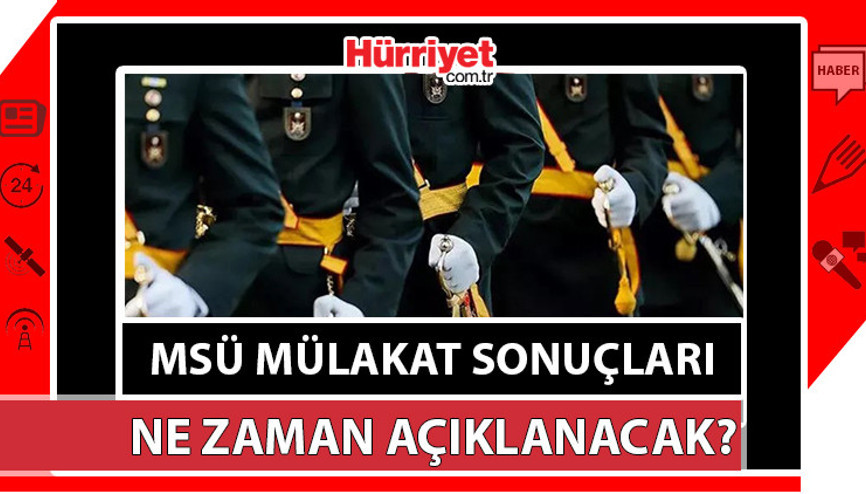 MSÜ MÜLAKAT SONUÇLARI 2023 SORGULAMA EKRANI || Milli Savunma Üniversitesi 2023 Harp Okulları 2. seçim aşamaları sonuçları yayımlandı.