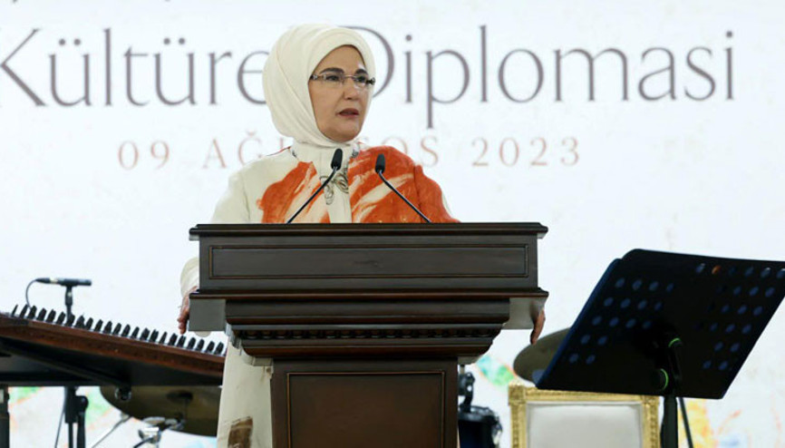 Emine Erdoğan: Türkiye dünyanın vicdanı olmaya devam edecek