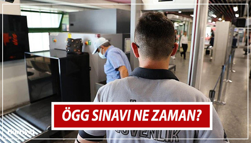 ÖGG SINAV TARİHİ 2023 | Ağustos ayı ÖGG sınavı ne zaman yapılacak EGM Özel Güvenlik Görevlisi 104.Temel Eğitim sınav takvimi yayınlandı...