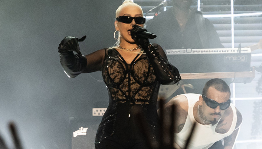 Christina Aguilera’dan Antalya’da milyonluk şov