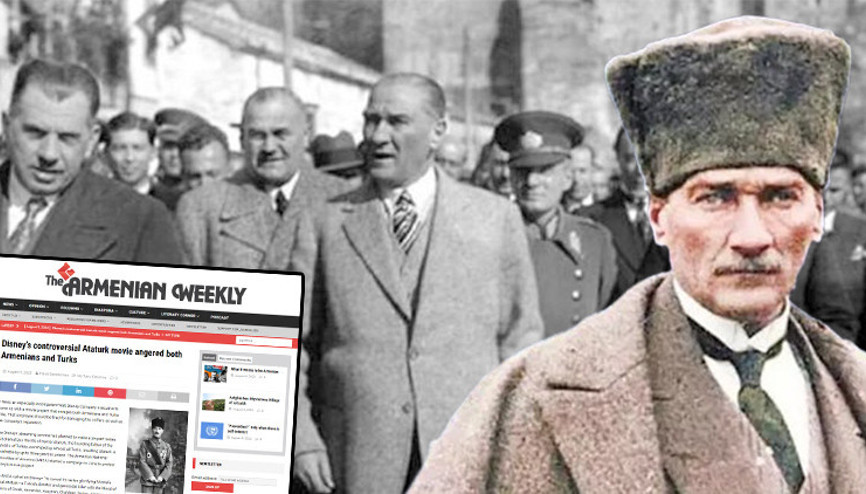 Provokasyona doymadılar Ermeni gazeteden skandal Atatürk çağrısı