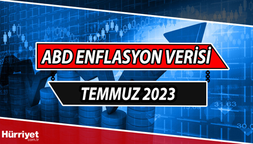 ABD temmuz ayı enflasyon oranı (TÜFE) yüzde kaç oldu ABD TEMMUZ 2023 enflasyon rakamları açıklandı