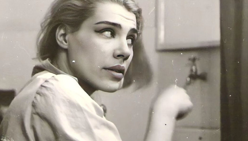 Bursa Devlet Tiyatrosu kulisi...Saçlarımızı kolonya ile şekillendirdiğimiz yıllar