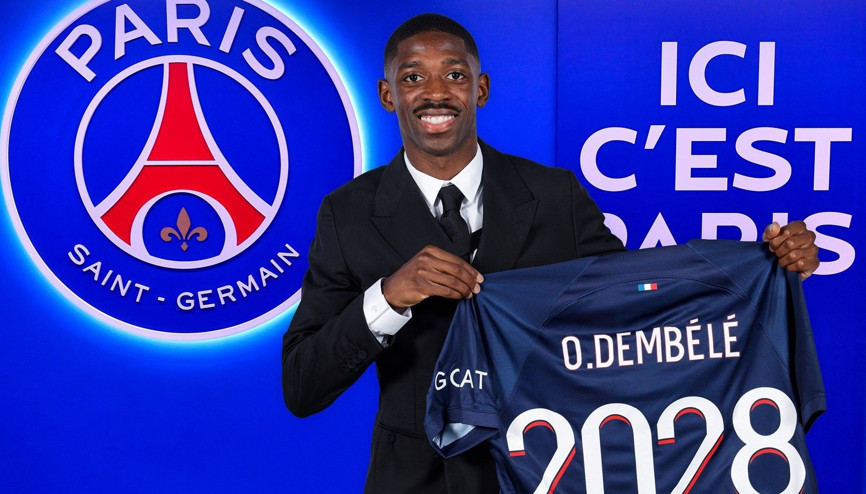 Son Dakika: PSG, Ousmane Dembele’yi transfer etti 50.4 milyon euro bonservis, 5 yıllık sözleşme...