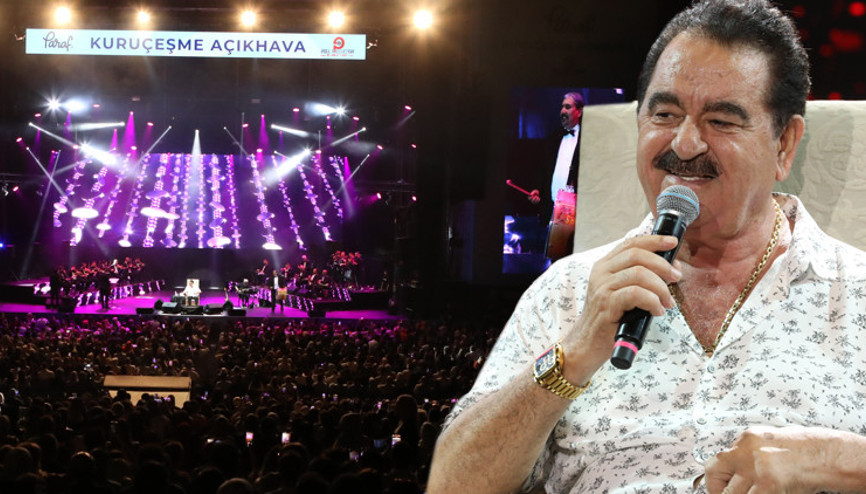 İmparator İbrahim Tatlıses Kuruçeşmede 3. kez perde açtı İmparator İbrahim Tatlıses Kuruçeşmede 3. kez perde açtı