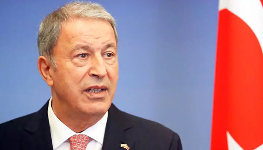Hulusi Akar: Teröristler ya adalete teslim olacaklar ya da yok olup gidecekler Hulusi Akar: Teröristler ya adalete teslim olacaklar ya da yok olup gidecekler
