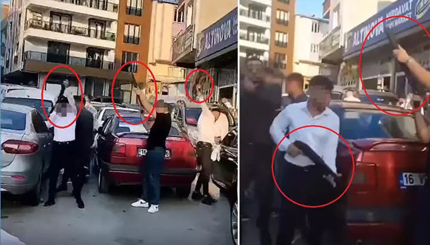 Düğün eğlencesinde tabanca ve tüfeklerle ateş açıldı O anlar kamerada Düğün eğlencesinde tabanca ve tüfeklerle ateş açıldı O anlar kamerada