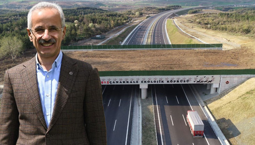 Doğal yaşamın umudu ekolojik köprüler Bakan Uraloğlu: Toplam 8 adet inşa ettik