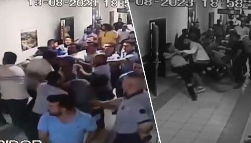 Sağlıkta şiddet bitmiyor Hasta yakınları bu sefer de güvenlik görevlilerini darbetti