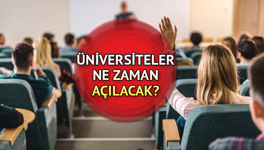Üniversiteler ne zaman açılacak 2023-2024 üniversite kayıtları hangi tarihte başlayacak Güz dönemi takvimi bekleniyor