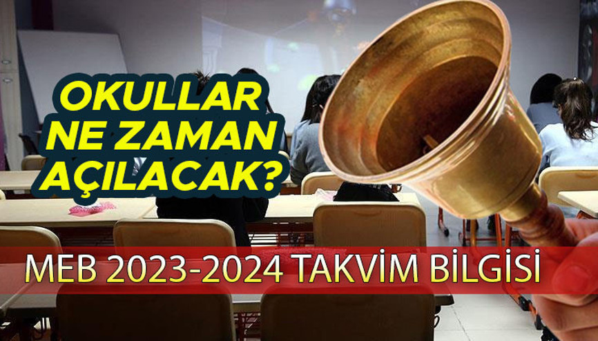 Okullar ne zaman açılacak İlkokul 1. sınıf ve okul öncesi eğitim kurumları için kritik karar… 2023-2024 bu yıl okullar hangi tarihte açılıyor