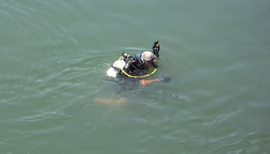 Serinlemek için Kızılırmaka girdi, akıntıda kayboldu