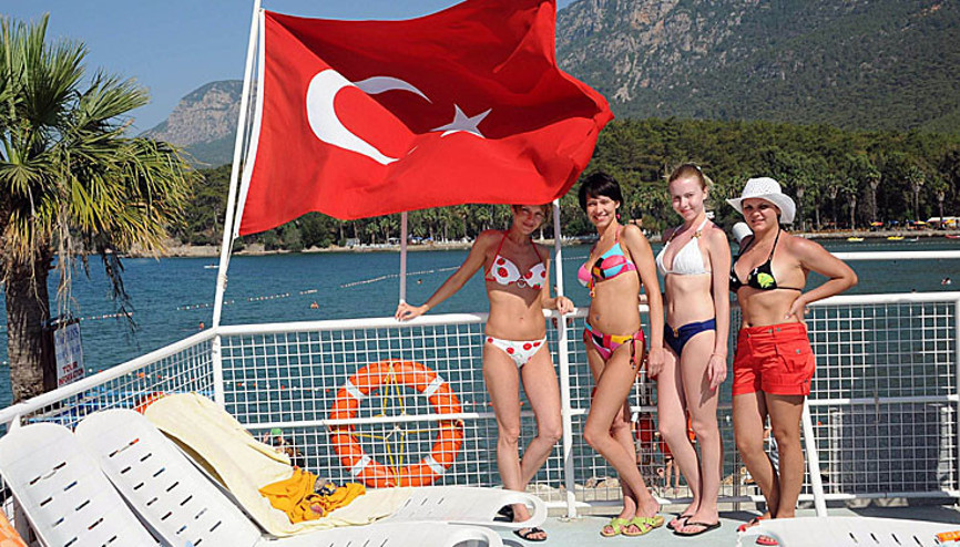 Muğla’ya 7 ayda 1 milyon 779 bin yabancı turist Muğla’ya 7 ayda 1 milyon 779 bin yabancı turist