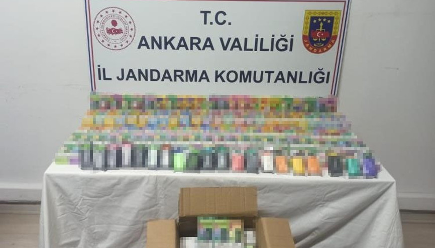 Ankarada kaçak elektronik sigara operasyonu
