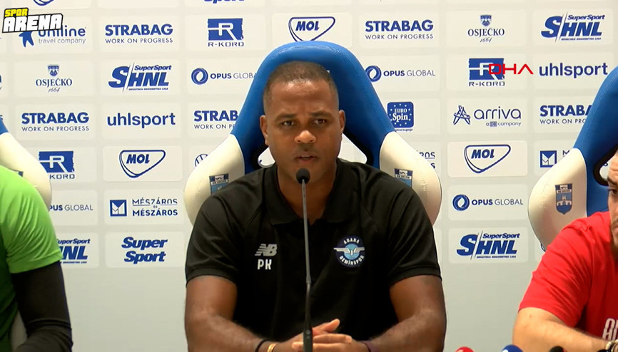 Patrick Kluivert: “Konsantrasyonumuzu kaybetmeden maça çıkacağız”