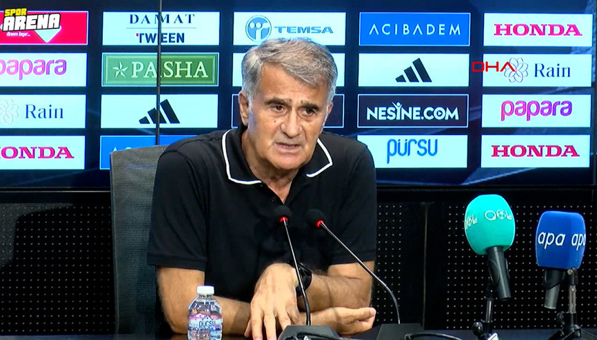 Beşiktaş teknik direktörü Şenol Güneş: Oyuncu bana ekonomik sorunla gelmesin