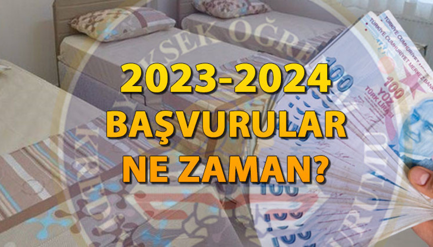 KYK devlet yurdu başvuruları ne zaman 2023-2024 KYK öğrenim kredisi/ burs başvuru takvimi yayımlandı mı